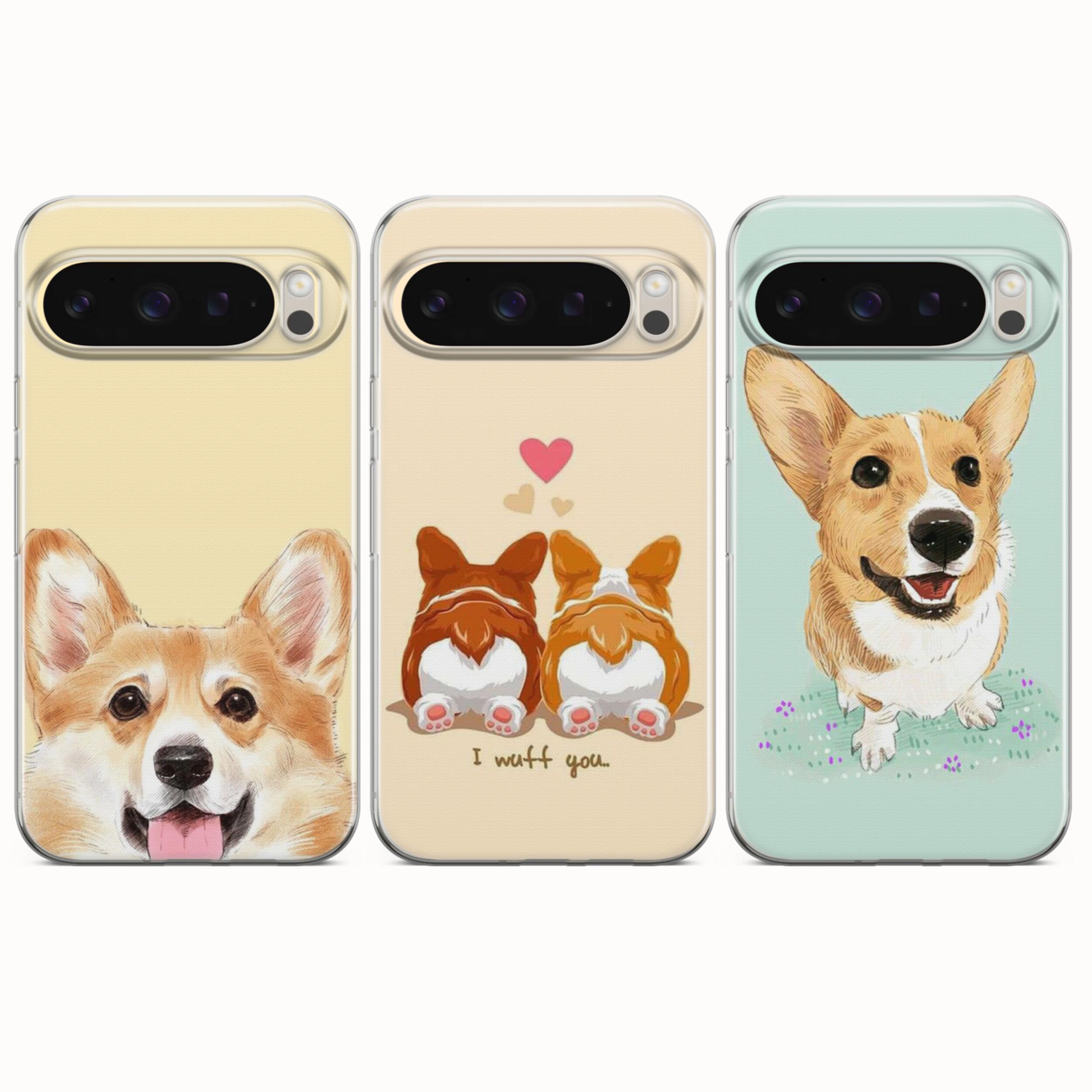 Corgi Phone Case Cute Corgi Puppy Cover For Google Pixel 9 9A 9Pro 8A 8Pro 8 7A 7 7Pro 6 6Pro 6A XL 5A 4A 4 XL 4 3A XL 3A Corgi Phone Case Cute Corgi Puppy Cover For Google Pixel 9 9A 9Pro 8A 8Pro 8 7A 7 7Pro 6 6Pro 6A XL 5A 4A 4 XL 4 3A XL 3A