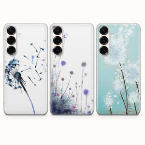 Dandelion Art Phone Case Dandelion Cover For Samsung S26 S26 Ultra-S25 FE S25 Ultra-S25 Rand S24 S24 FE S24 S23 FE S23 Ultra S22 A16 A56