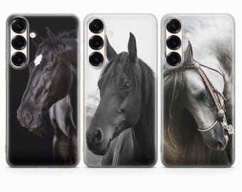 Horse Phone Case Cute Horse Print Cover For Samsung S26 S26 Plus S26 Ultra S25 FE S25 Ultra S25 Edge S24 Ultra S24 S23 S22 S21 A16 A25 A56