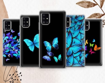 Coque de téléphone papillon pour Samsung S24 S24 Plus A25 A15 A13 A51 A52 A20e S20 S20 Plus S21 S22 S23 S23 FE S23 Plus S23 Ultra