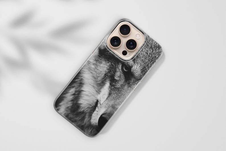 Funda para teléfono Wolf, funda Forest Wolf para iPhone 17e 17Pro Max 16e 16Pro 15 15Pro 15Pro Max 14 14Pro 13 13Pro 13Pro Max 12 12Pro 12Pro Max 11Pro imagen 10