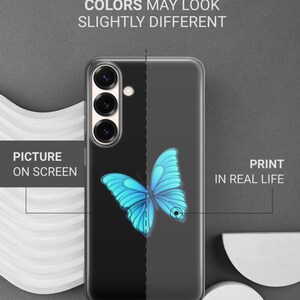 Butterfly Phone Case Butterflies Cover For Samsung S26 S26 Ultra S26 Plus S25 FE S25 Ultra S25 Edge S24 Ultra S24 FE S23 FE S23 S22 A16 A56 image 5