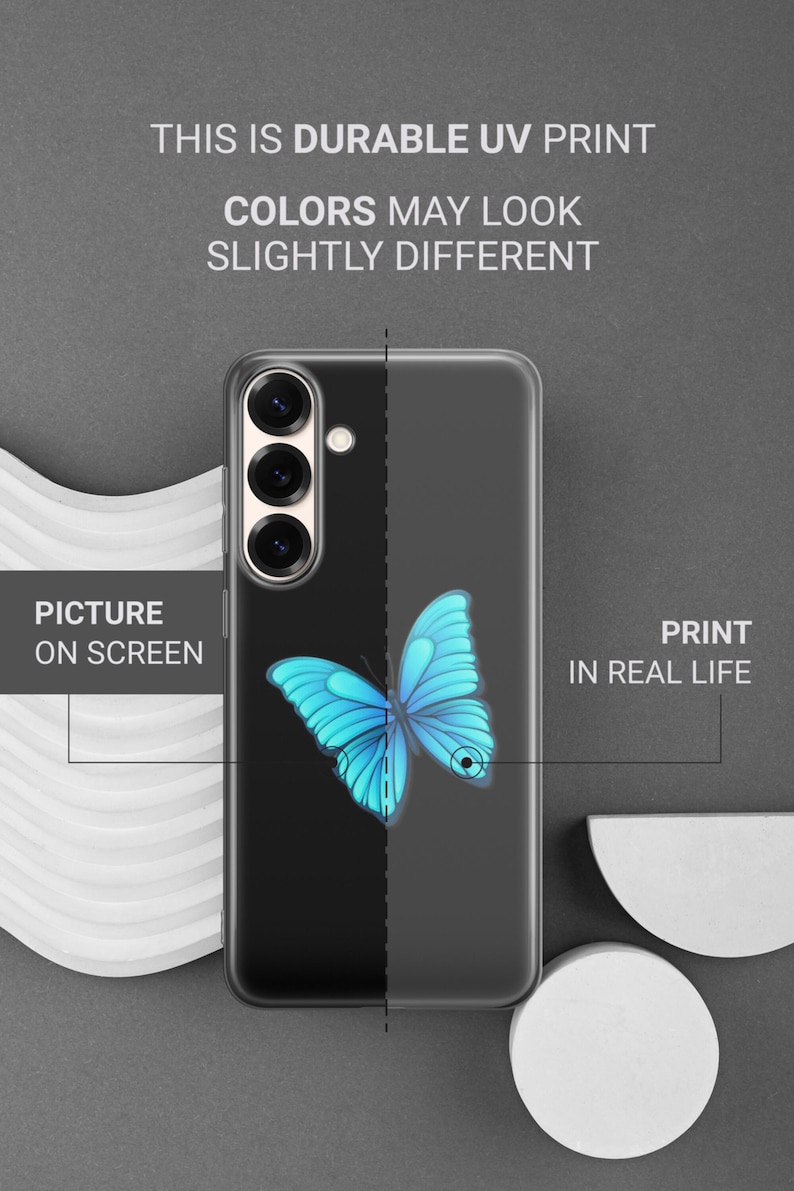 Butterfly Phone Case Butterflies Cover For Samsung S26 S26 Ultra S26 Plus S25 FE S25 Ultra S25 Edge S24 Ultra S24 FE S23 FE S23 S22 A16 A56 image 5