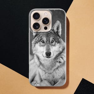 Funda para teléfono Wolf, funda Forest Wolf para iPhone 17e 17Pro Max 16e 16Pro 15 15Pro 15Pro Max 14 14Pro 13 13Pro 13Pro Max 12 12Pro 12Pro Max 11Pro imagen 16