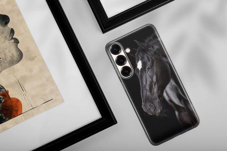 Horse Phone Case Cute Horse Print Cover For Samsung S26 S26 Plus S26 Ultra S25 FE S25 Ultra S25 Edge S24 Ultra S24 S23 S22 S21 A16 A25 A56 image 8