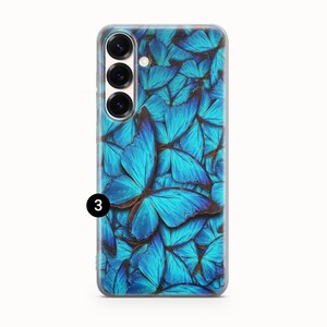 Butterfly Phone Case Butterflies Cover For Samsung S26 S26 Ultra S26 Plus S25 FE S25 Ultra S25 Edge S24 Ultra S24 FE S23 FE S23 S22 A16 A56 3