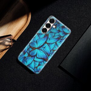 Butterfly Phone Case Butterflies Cover For Samsung S26 S26 Ultra S26 Plus S25 FE S25 Ultra S25 Edge S24 Ultra S24 FE S23 FE S23 S22 A16 A56 image 10