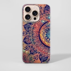 Mandala Phone Case Mandala Art Pattern Cover For iPhone 17e 17Pro Max 16e 16Pro 15 14 Samsung S26 S25 S24 Google Pixel 10A 10Pro XL 9Pro 8A