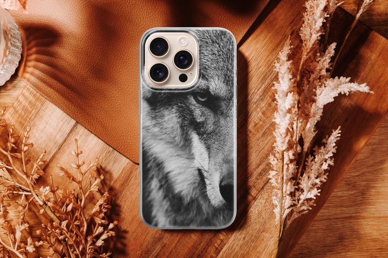 Funda para teléfono Wolf, funda Forest Wolf para iPhone 17e 17Pro Max 16e 16Pro 15 15Pro 15Pro Max 14 14Pro 13 13Pro 13Pro Max 12 12Pro 12Pro Max 11Pro imagen 14
