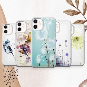Coque de téléphone pissenlit housse pour iphone 16 16e 16Pro Max 15 15Pro 14 14Pro 14Plus 13 13Pro 13Pro Max 12 12Pro 12Pro Max 11 SE