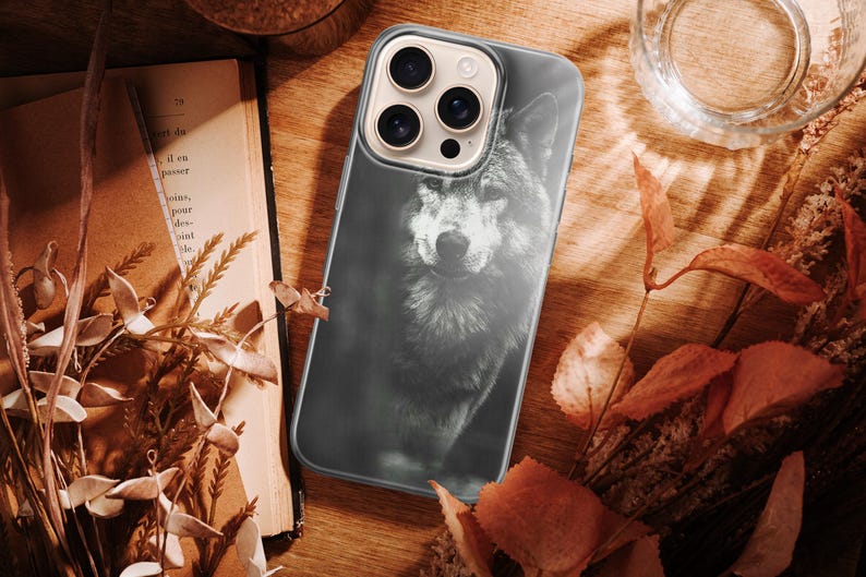 Funda para teléfono Wolf, funda Forest Wolf para iPhone 17e 17Pro Max 16e 16Pro 15 15Pro 15Pro Max 14 14Pro 13 13Pro 13Pro Max 12 12Pro 12Pro Max 11Pro imagen 12