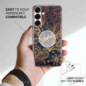 Mandala Phone Case Mandala Art Cover For Samsung S26 S26 Ultra S26 Plus S25 FE S25 Ultra S25 Edge S24 FE S23 FE S23 Ultra S21 A15 A16 A56 image 7