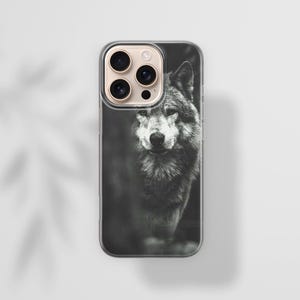 Funda para teléfono Wolf, funda Forest Wolf para iPhone 17e 17Pro Max 16e 16Pro 15 15Pro 15Pro Max 14 14Pro 13 13Pro 13Pro Max 12 12Pro 12Pro Max 11Pro imagen 11