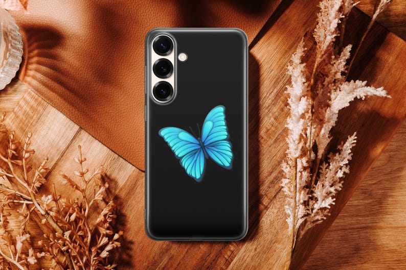 Butterfly Phone Case Butterflies Cover For Samsung S26 S26 Ultra S26 Plus S25 FE S25 Ultra S25 Edge S24 Ultra S24 FE S23 FE S23 S22 A16 A56 image 14