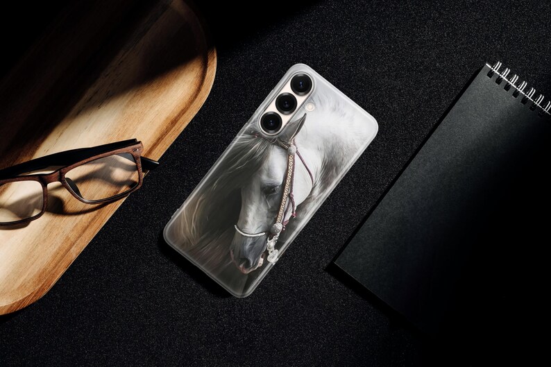 Horse Phone Case Cute Horse Print Cover For Samsung S26 S26 Plus S26 Ultra S25 FE S25 Ultra S25 Edge S24 Ultra S24 S23 S22 S21 A16 A25 A56 image 10