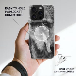 Funda para teléfono Wolf, funda Forest Wolf para iPhone 17e 17Pro Max 16e 16Pro 15 15Pro 15Pro Max 14 14Pro 13 13Pro 13Pro Max 12 12Pro 12Pro Max 11Pro imagen 7
