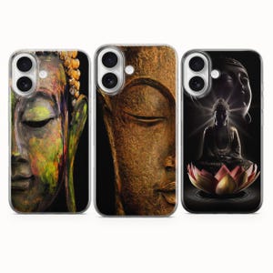 Funda de teléfono con arte budista, funda budista para iPhone 17 Air 17 Pro Max 16e 16 Pro 15 14 13 Samsung S25 S24 S23 A16 A56 Google Pixel 10 Pro XL 9A 8A