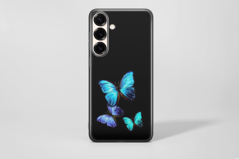 Butterfly Phone Case Butterflies Cover For Samsung S26 S26 Ultra S26 Plus S25 FE S25 Ultra S25 Edge S24 Ultra S24 FE S23 FE S23 S22 A16 A56 image 9