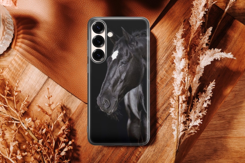 Horse Phone Case Cute Horse Print Cover For Samsung S26 S26 Plus S26 Ultra S25 FE S25 Ultra S25 Edge S24 Ultra S24 S23 S22 S21 A16 A25 A56 image 14
