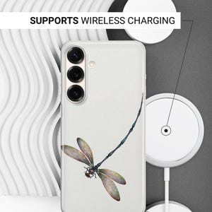 Dragonfly Phone Case Watercolor Dragonfly Art Cover For Samsung S26 S26 Ultra S25 FE S25 Edge S25 Ultra S24 FE S24 Ultra S23 FE S22 A16 A56 image 6