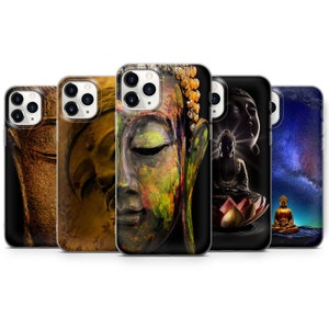 Buddha Phone Case Buddhism Art Cover For iPhone 17Air 17Pro Max 16e 16Pro 15 14 Samsung S25 Edge S24 Ultra S23 Google Pixel 10Pro XL 9A 8A