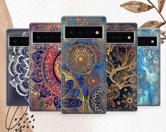Mandala Phone Case Mandala Art Pattern Cover For Google Pixel 8A 8 Pro 8 7A 7 7 Pro 6 6 Pro 6A XL 5A 4A 4 XL 4 3A XL 3A