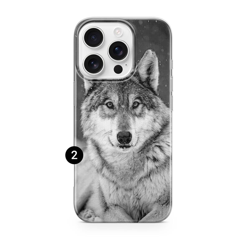 Funda para teléfono Wolf, funda Forest Wolf para iPhone 17e 17Pro Max 16e 16Pro 15 15Pro 15Pro Max 14 14Pro 13 13Pro 13Pro Max 12 12Pro 12Pro Max 11Pro 2