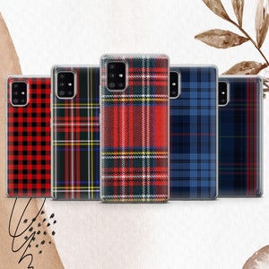 Coque de téléphone à carreaux pour Samsung S25 S25 Plus S25 Ultra S25 Edge S24 S24 FE S23 Ultra S23 FE S23 FE S22 A15 A16 A56