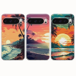 Sunset Phone Cover Sunset Beach Case For Google Pixel 10 10A 10Pro 10Pro XL 9 9A 9Pro XL 8 8A 8Pro 7 7A 7Pro 6 6Pro 6A XL 5A