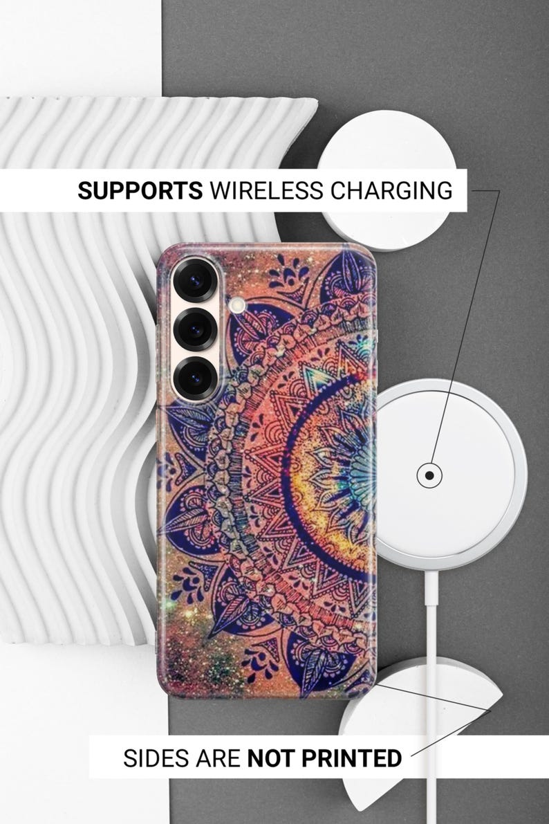 Mandala Phone Case Mandala Art Cover For Samsung S26 S26 Ultra S26 Plus S25 FE S25 Ultra S25 Edge S24 FE S23 FE S23 Ultra S21 A15 A16 A56 image 6