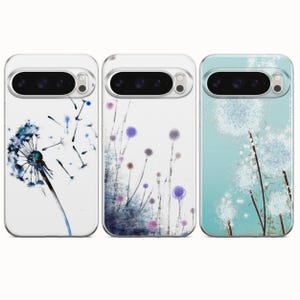 Dandelion Art Pattern Phone Cover Dandelion Case For Google Pixel 10 10A 10Pro XL 10Pro 9A 9 9Pro 9Pro XL 8A 8 8Pro 7A 7Pro 7 6Pro 6A 6 XL