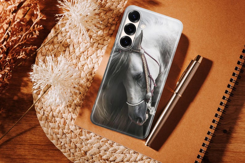 Horse Phone Case Cute Horse Print Cover For Samsung S26 S26 Plus S26 Ultra S25 FE S25 Ultra S25 Edge S24 Ultra S24 S23 S22 S21 A16 A25 A56 image 13