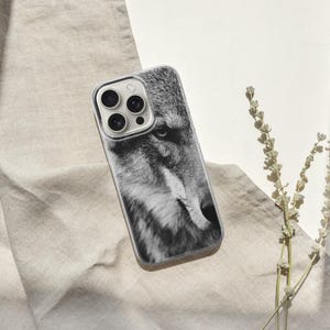 Funda para teléfono Wolf, funda Forest Wolf para iPhone 17e 17Pro Max 16e 16Pro 15 15Pro 15Pro Max 14 14Pro 13 13Pro 13Pro Max 12 12Pro 12Pro Max 11Pro imagen 20