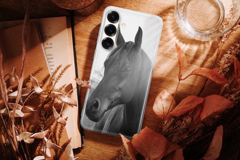 Horse Phone Case Cute Horse Print Cover For Samsung S26 S26 Plus S26 Ultra S25 FE S25 Ultra S25 Edge S24 Ultra S24 S23 S22 S21 A16 A25 A56 image 12