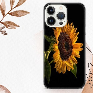 Sunflowers Phone Case Floral Cover For iPhone 16e 16Pro Max 15 14 Samsung S25 Edge S24 Ultra S23 FE A15 Google Pixel 9A 9Pro XL 8Pro 7A 8A