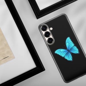 Butterfly Phone Case Butterflies Cover For Samsung S26 S26 Ultra S26 Plus S25 FE S25 Ultra S25 Edge S24 Ultra S24 FE S23 FE S23 S22 A16 A56 image 8