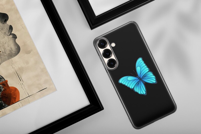 Butterfly Phone Case Butterflies Cover For Samsung S26 S26 Ultra S26 Plus S25 FE S25 Ultra S25 Edge S24 Ultra S24 FE S23 FE S23 S22 A16 A56 image 8