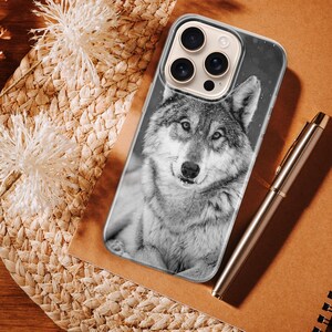 Funda para teléfono Wolf, funda Forest Wolf para iPhone 17e 17Pro Max 16e 16Pro 15 15Pro 15Pro Max 14 14Pro 13 13Pro 13Pro Max 12 12Pro 12Pro Max 11Pro imagen 13