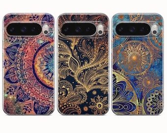 Mandala Phone Case Mandala Art Pattern Cover For Google Pixel 10A 10Pro 10Pro XL 9 9A 9 ProXL 9Pro 8A 8 Pro 8 7A 7 7Pro 6 6 Pro 6A XL 5A 4A
