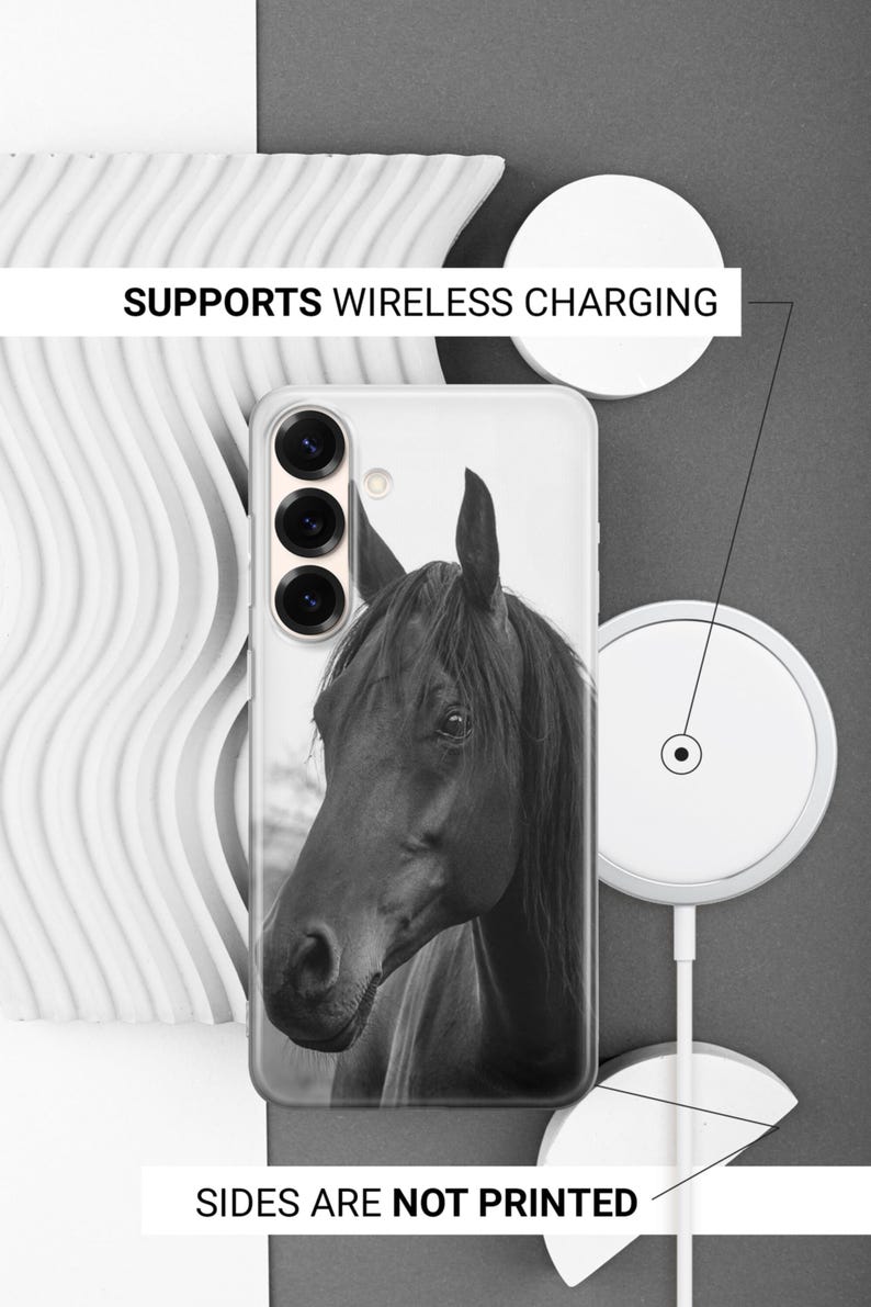 Horse Phone Case Cute Horse Print Cover For Samsung S26 S26 Plus S26 Ultra S25 FE S25 Ultra S25 Edge S24 Ultra S24 S23 S22 S21 A16 A25 A56 image 6