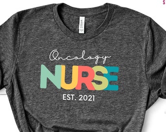 Oncology Nurse Tshirt, Custom Nurse Shirt, Oncology Nurse Gift, Cancer Nurse Chemotherapy Tee, Nursing Student Sweatshirt, Tank Top, Hoodie