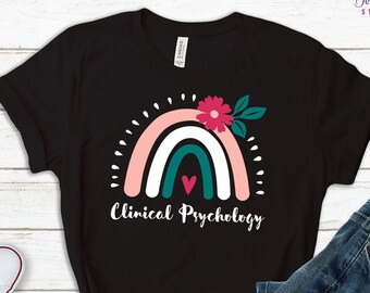 Clinical Psychology Shirt, Psychologist Gift, Psych Grad Student Tee, Mental Health Tshirt Sweatshirt Hoodie Future Counselor Major Tank Top