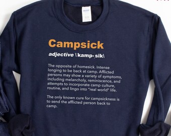 Camping Shirt, Campsick Sweatshirt, Camping Hoodie Plus Size, Summer Camp Tank Top Outdoor Wanderlust Glamping Adventure Camper