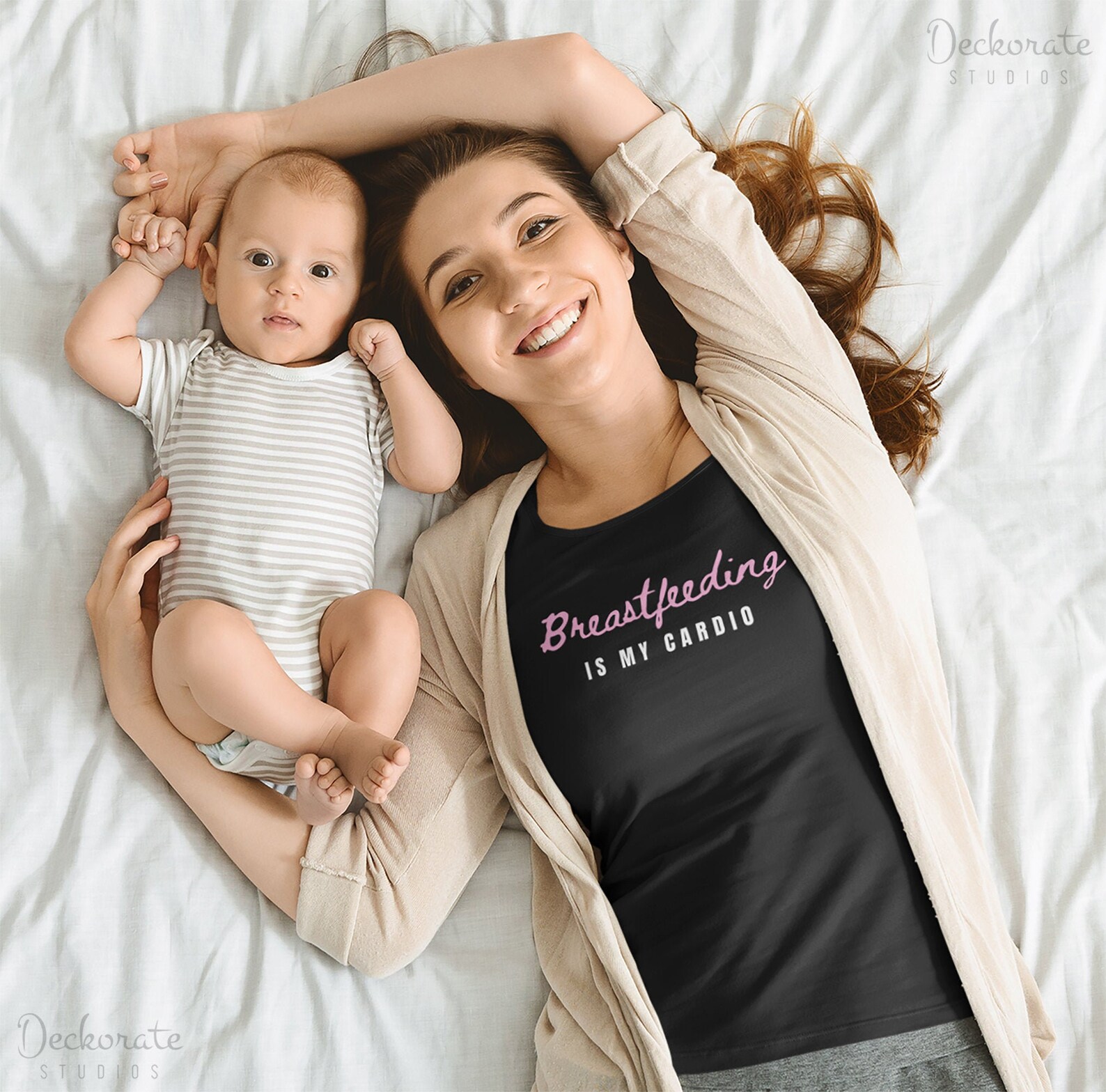 Breastfeeding shirt Breastfeeding Is My Cardio Funny Nursing Etsy
