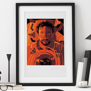 Doctor Who | Captain Zachary | Magazine Illustration | Limited Edition Poster Print | Signed and Embossed | FREE UK delivery