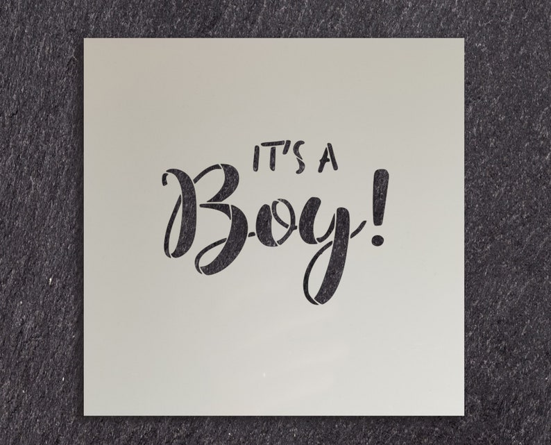 Its a Boy Cookie Stencil | Etsy