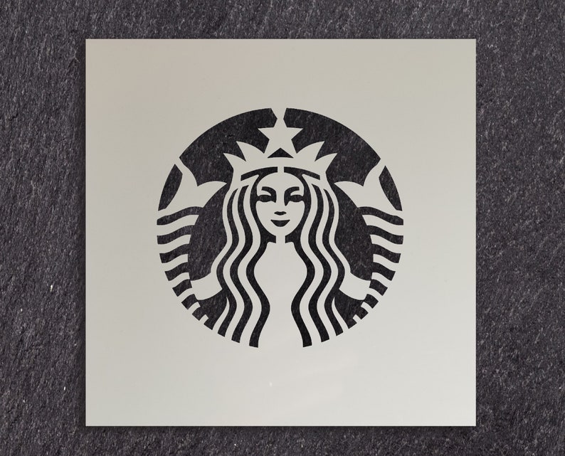 Starbucks Cookie Stencil Etsy