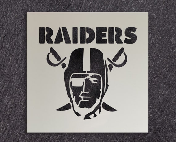 Las Vegas Raiders Cookie Stencil | Etsy