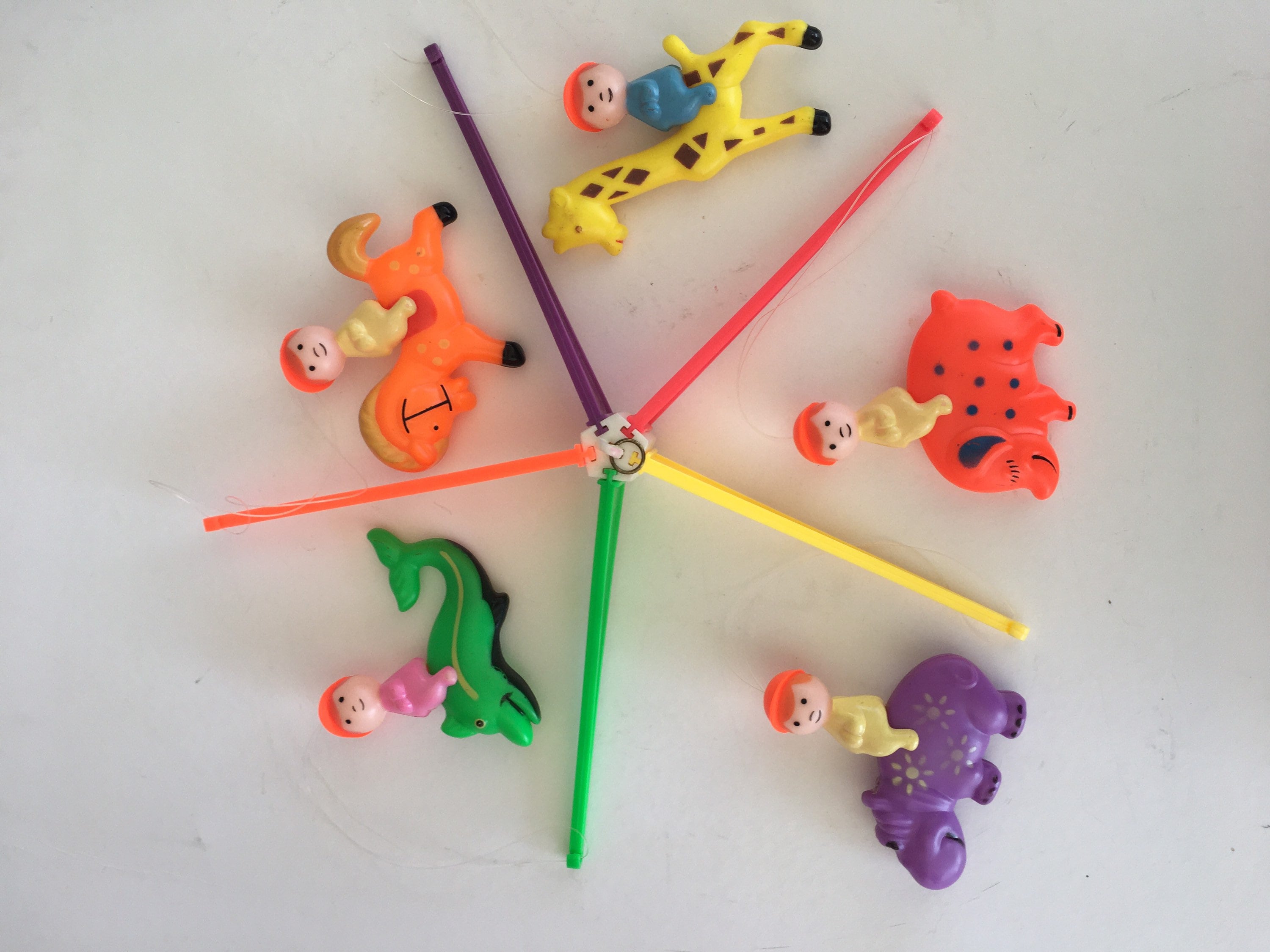 Vintage Crib Mobile Stahlwood Toy Musical Carousel Crib Mobile Etsy