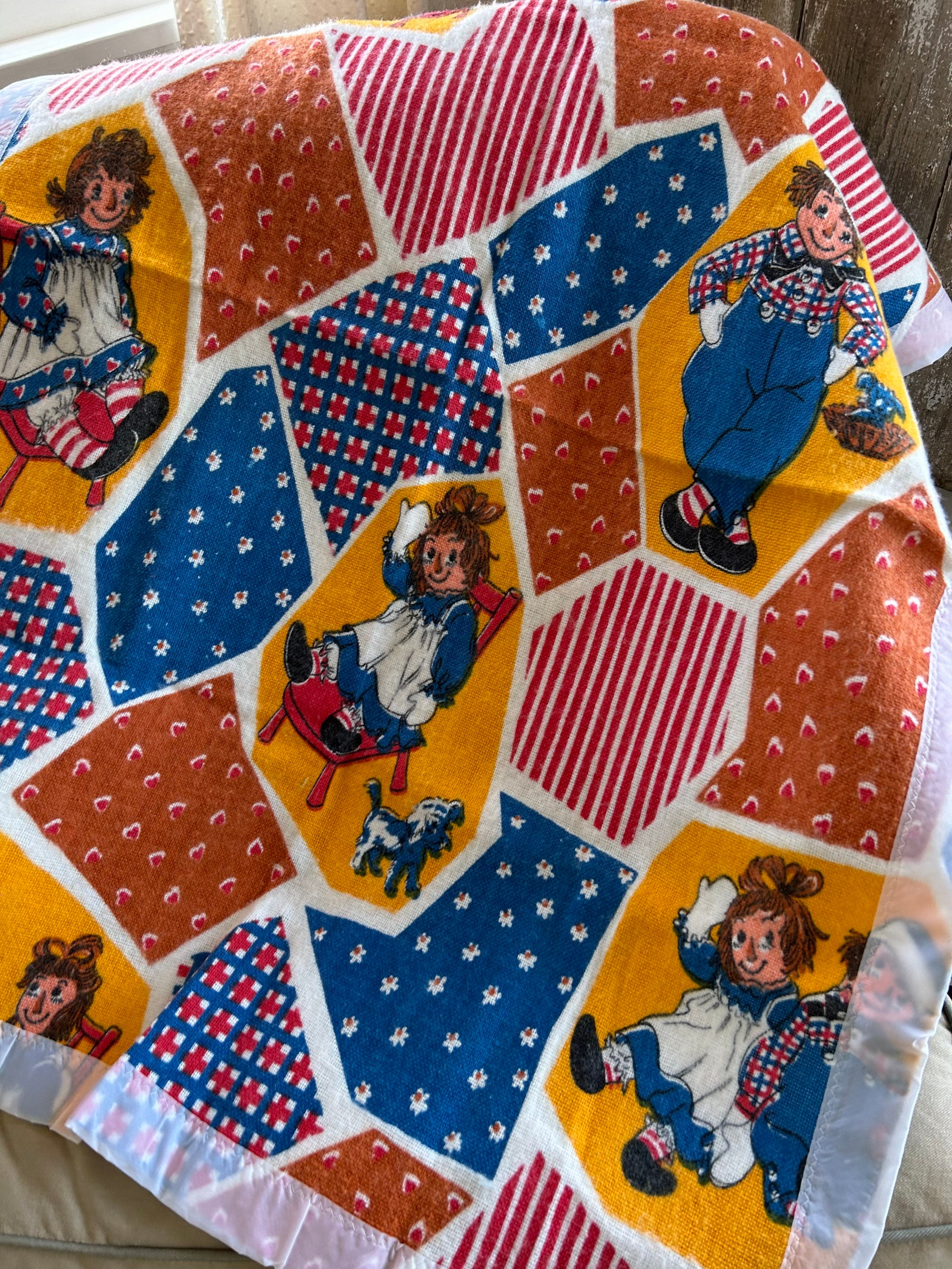 Raggedy ann outlet and andy blanket